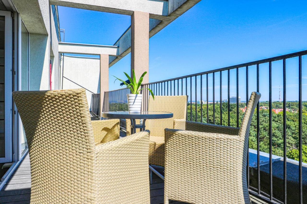 Apartament Morena Z Widokiem Z Tarasu Na Morze 斯维诺乌伊希切 外观 照片