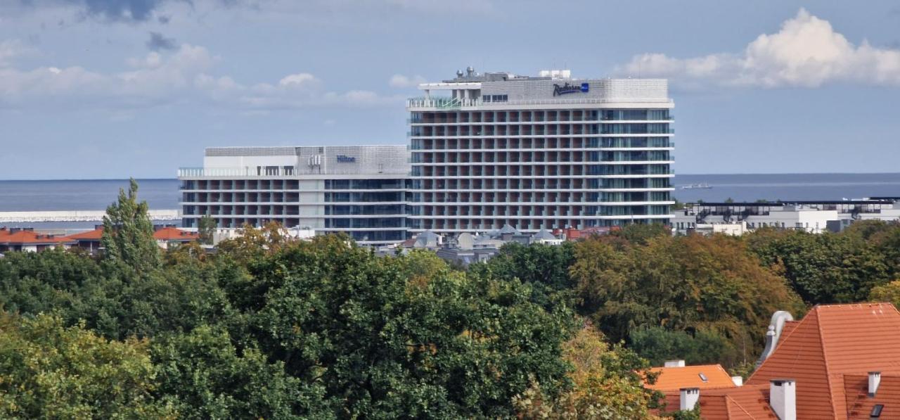 Apartament Morena Z Widokiem Z Tarasu Na Morze 斯维诺乌伊希切 外观 照片