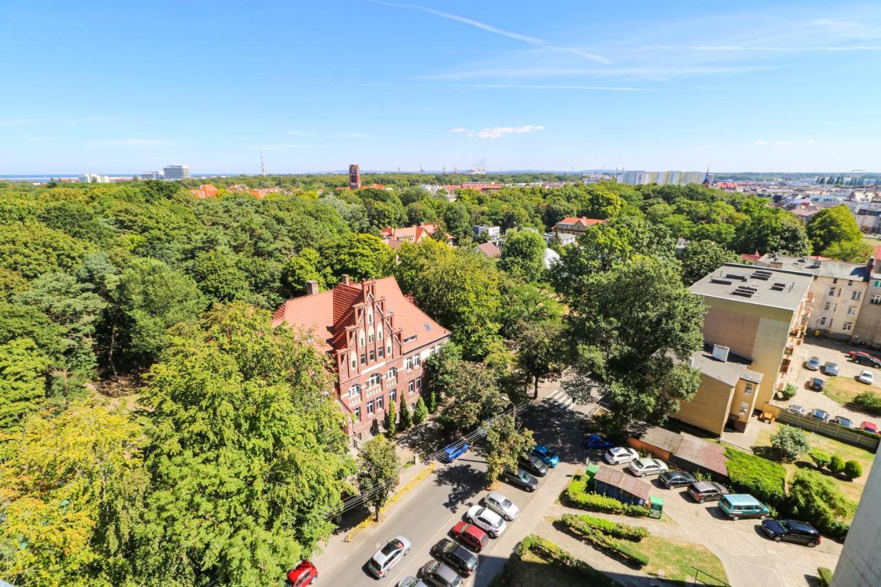 Apartament Morena Z Widokiem Z Tarasu Na Morze 斯维诺乌伊希切 外观 照片